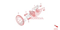 KRUKASCARTER/OLIEPOMP voor Honda SH 150 ABS SPECIAL 5ED 2013