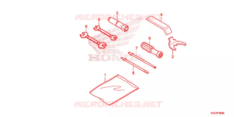 GEREEDSCHAP/ACCUVAK Honda SCOOTER 150 SH 2013  SH150AD