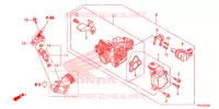 GASKLEP HUIS voor Honda SH 150 ABS D SPECIAL 3ED 2013
