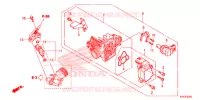 GASKLEP HUIS voor Honda SH 150 ABS D SPECIAL 5ED 2013