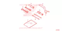GEREEDSCHAP/ACCUVAK voor Honda SH 150 ABS D SPECIAL 5ED 2013