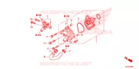 WATERPOMP voor Honda SH 150 ABS D SPECIAL 5ED 2013