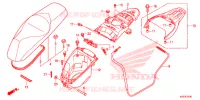 ZITTING/BAGAGEBOX voor Honda SH 150 ABS D SPECIAL 5ED 2013