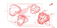 COMBINATIEMETER voor Honda SH 150 D 2013