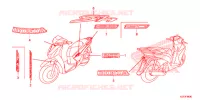MERK voor Honda SH 150 D 2013