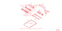 GEREEDSCHAP/ACCUVAK voor Honda SH 150 D 2013