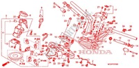 HENDEL PIJP/BOVENSTE BRUG (2) voor Honda ST 1300 ABS POLICE 2009