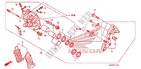 REMKLAUW VOOR RECHTS ('09,'11,'12,'13,'14) voor Honda ST 1300 ABS POLICE 2010