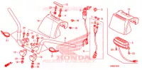 HENDEL PIJP voor Honda TRX 250 FOURTRAX RECON Electric Shift 2012