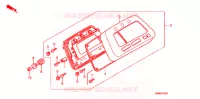 COMBINATIEMETER voor Honda TRX 250 FOURTRAX RECON Electric Shift 2012