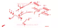 PEDAAL/OPSTAP voor Honda TRX 250 FOURTRAX RECON Electric Shift 2012