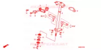 STURING AS voor Honda TRX 250 FOURTRAX RECON Electric Shift 2012