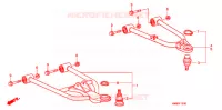 VOOR ARM voor Honda TRX 250 FOURTRAX RECON Electric Shift 2012