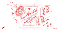 VOOR REM PANEEL voor Honda TRX 250 FOURTRAX RECON Electric Shift 2012