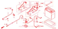 BEDRADINGSBUNDEL/ACCU voor Honda FOURTRAX 420 RANCHER 4X4 Electric Shift CAMO 2011