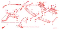 PEDAAL/OPSTAP voor Honda FOURTRAX 420 RANCHER 4X4 Electric Shift CAMO 2011