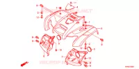 VOORSPATBORD voor Honda FOURTRAX 420 RANCHER 4X4 Electric Shift CAMO 2011