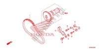 NOK KETTING/SPANNER voor Honda FOURTRAX 420 RANCHER 4X4 Electric Shift 2011