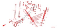 NOKKENAS/KLEP voor Honda FOURTRAX 420 RANCHER 4X4 Electric Shift 2011