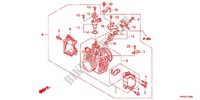GAS HUIS voor Honda FOURTRAX 420 RANCHER 4X4 Electric Shift 2011