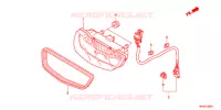 ACHTERLICHT(2) voor Honda FOURTRAX 420 RANCHER 4X4 Electric Shift 2011