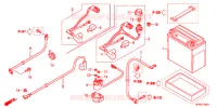 BEDRADINGSBUNDEL/ACCU voor Honda FOURTRAX 420 RANCHER 4X4 Electric Shift 2011