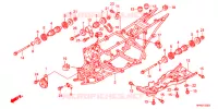 FRAME CHASSIS voor Honda FOURTRAX 420 RANCHER 4X4 Electric Shift 2011