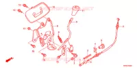 OVERSCHAKELHENDEL voor Honda FOURTRAX 420 RANCHER 4X4 Electric Shift 2011