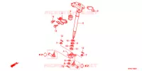 STURING AS (STD) voor Honda FOURTRAX 420 RANCHER 4X4 Electric Shift 2011