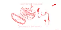 ACHTERLICHT(2) voor Honda FOURTRAX 420 RANCHER 4X4 Electric Shift 2013