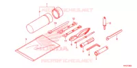 GEREEDSCHAP/ACCUVAK voor Honda FOURTRAX 420 RANCHER 4X4 Electric Shift 2013