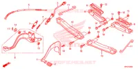 PEDAAL/OPSTAP voor Honda FOURTRAX 420 RANCHER 4X4 Electric Shift 2013