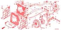 RADIATOR voor Honda FOURTRAX 420 RANCHER 4X4 Electric Shift 2013