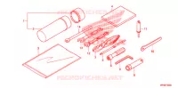 GEREEDSCHAP/ACCUVAK voor Honda FOURTRAX 420 RANCHER 4X4 Manual Shift 2011