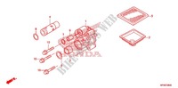 KRUKASCARTER/OLIEPOMP voor Honda FOURTRAX 420 RANCHER 4X4 Manual Shift 2011