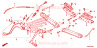 PEDAAL/OPSTAP voor Honda FOURTRAX 420 RANCHER 4X4 Manual Shift 2011