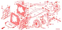 RADIATOR voor Honda FOURTRAX 420 RANCHER 4X4 Manual Shift 2011
