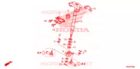 STURING AS (1) voor Honda FOURTRAX 420 RANCHER 4X4 Manual Shift 2011