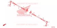 TREKSTANG voor Honda FOURTRAX 420 RANCHER 4X4 Manual Shift 2011