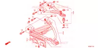 VOOR ARM (4WD) voor Honda FOURTRAX 420 RANCHER 4X4 Manual Shift 2011