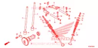 NOKKENAS/KLEP voor Honda FOURTRAX 420 RANCHER 4X4 PS 2011