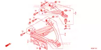 VOOR ARM (4WD) voor Honda FOURTRAX 420 RANCHER 4X4 PS 2011