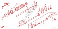SCHAKELING TROMMEL/OVERSCHAKELVORK voor Honda FOURTRAX 420 RANCHER 4X4 PS RED 2011