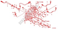 ACHTER KRUKAS AFDEKKING voor Honda FOURTRAX 420 RANCHER 4X4 PS RED 2011