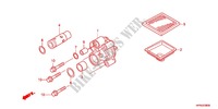 KRUKASCARTER/OLIEPOMP voor Honda FOURTRAX 420 RANCHER 4X4 PS RED 2011