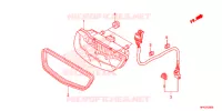 ACHTERLICHT(2) voor Honda FOURTRAX 420 RANCHER 2X4 Electric Shift 2013