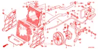 RADIATOR voor Honda FOURTRAX 420 RANCHER 2X4 Electric Shift 2013