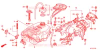 BRANDSTOF TANK voor Honda FOURTRAX 420 RANCHER 4X4 AT 2013