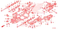 FRAME CHASSIS voor Honda FOURTRAX 420 RANCHER 4X4 AT 2013