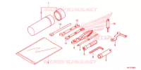GEREEDSCHAP/ACCUVAK voor Honda FOURTRAX 420 RANCHER 4X4 AT 2013